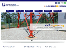 Tablet Screenshot of fitzaultd.com